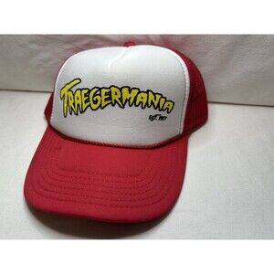 Rare Traegermania Hulk Hogan Style Trucker Hat Excellent Condition Traeger Grill